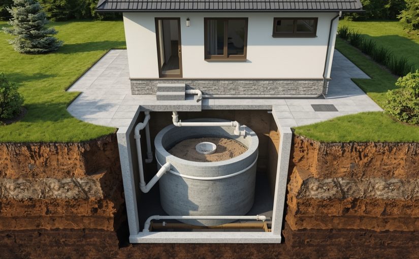 Dogłębny poradnik dotyczący świadomego wyboru, instalacji oraz świadomego korzystania z betonowego zbiornika bezodpływowego